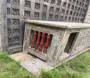 Buffet en bois massif traditionnel, meuble de rangement multifonctionnel pour cuisine, salon, salle à manger, chambre, usage domestique - Product Image 2