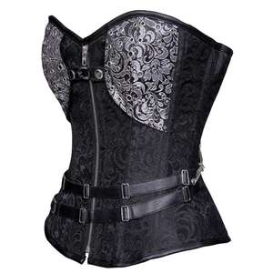 Corsets Vintage pour Femmes, Sexy, Sculptants, Respirants, Modernes, en Brocart, pour Grandes Tailles - Product Image 2