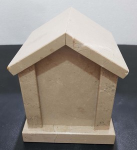 Urna Funeraria Premium de Mármol para Cenizas de Perros y Gatos con Set de Urna Conmemorativa y Piedra de Recuerdo, Venta al por Mayor - Product Image 5