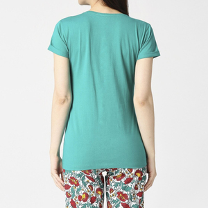 Camisetas de manga corta para mujer, camisetas con estampado gráfico DTF, cuello redondo, 100% algodón, camiseta holgada y cómoda de verano - Product Image 6