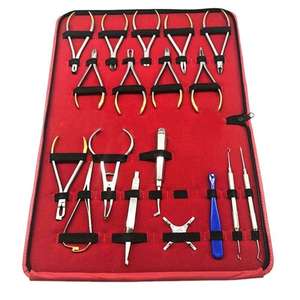 Kit d'instruments dentaires orthodontiques de base 18 pièces, kit composite manuel en acier inoxydable de haute qualité certifié CE par Grip Surgical - Product Image 1