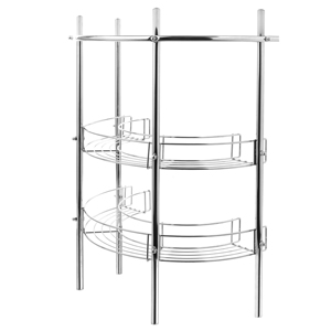 MyGift Organisateur sous évier-Support de rangement de salle de bain à 2 niveaux peu encombrant, article phare Amazon - Product Image 5