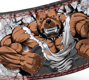 Ceinture de musculation robuste en cuir de 13 mm pour entraînement intensif, unisexe, style Anime - Product Image 4