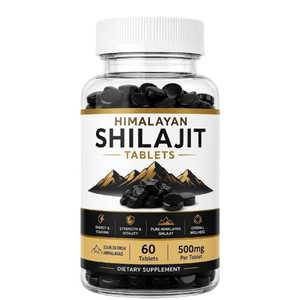 Comprimés de Shilajit de l'Himalaya à haute puissance, qualité alimentaire végétalienne, favorisent l'énergie, la résistance et le bien-être quotidien - Product Image 2
