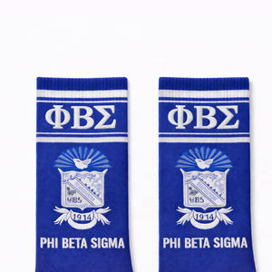 Calcetines Bordados de Alta Calidad con el Logotipo de la Fraternidad Griega para Organizaciones y Eventos Universitarios - Product Image 2