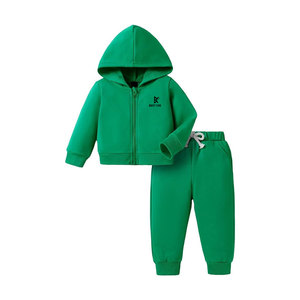 Chándal liso con cremallera personalizado para niños, chándal liso de algodón de corte ajustado con cremallera para niños, gran oferta - Product Image 1