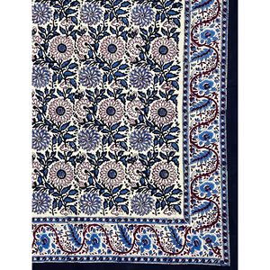 Sábana Plana de Algodón con Estampado Geométrico de Doble Color Blanco, 200 Hilos, Transpirable, para Uso Doméstico, Hotelero y de Lujo - Product Image 2