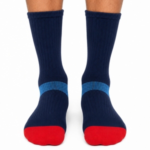 <b>Men</b> Athletic Crew Sports <b>Socks</b> Cushioned Wear Breathable Comfort Cushioned Support Active Movement Durable Quality Stretch Fit - Product Image 1