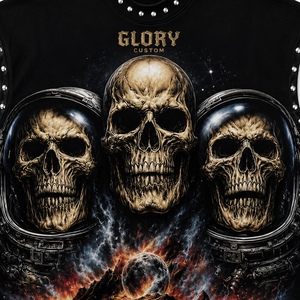 เสื้อกล้ามพิมพ์ลายกราฟิกประดับคริสตัล Glory Custom ผ้าเจอร์ซีย์คอตตอน 100% เนื้อผ้านุ่ม สไตล์วินเทจ เสื้อยืดแขนกุดสำหรับใส่ได้ทั้งชายและหญิง - Product Image 4