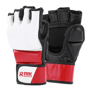 Gants de MMA en cuir PU personnalisés avec logo professionnel, nouveau design personnalisé, gants d'entraînement de boxe MMA - Product Image 1
