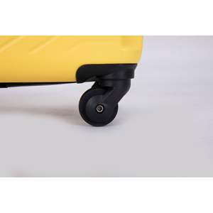 Ensemble de bagages 3 pièces en ABS léger avec roues pivotantes et serrure TSA Valise 20/24/28 pouces à deux crochets - Product Image 6