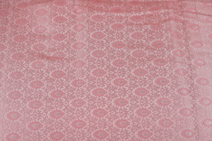 Tissu brocart floral élégant en polyester à texture lisse pour robe de mariée, tenue ethnique et usage décoratif - Product Image 2