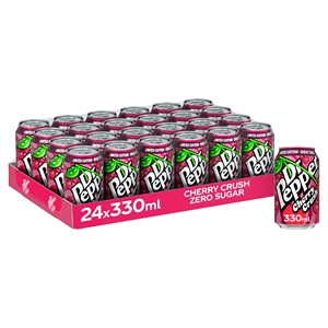 Dr Pepper Cream Swirl 24x330ml, Bebida Refrescante Importada, Refresco con Sabor, Venta al por Mayor, Bebida Carbonatada, Sabor Premium Estadounidense - Product Image 3