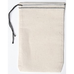 Plain Cotton Muslin <b>Drawstring</b> Shoe <b>Bags</b> Promotional Handbag with Rope Handle <b>Small</b> Size for Gift & Party Use - Product Image 6