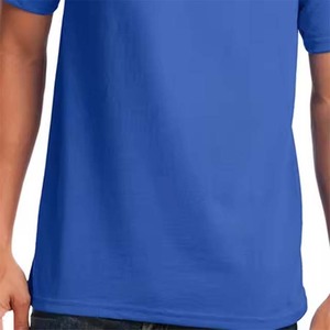 T-shirts pour hommes à manches courtes, 100% coton, respirants, à séchage rapide, de haute qualité, avec logo personnalisé imprimé sur le devant, à prix raisonnable - Product Image 2