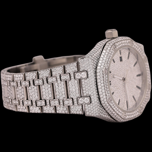 High Quality Fully <b>Iced</b> <b>Out</b> Luxury Moissanite Diamond Round Case Shaped Attractive Hip Hop Style Designer Man's <b>Watch</b> - Product Image 4