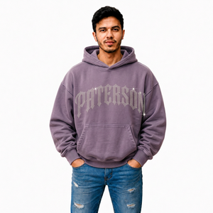 Sweat à capuche personnalisé pour homme en molleton brossé, marque privée, streetwear, fabricant de vêtements en gros pour les marques américaines, britanniques et européennes - Product Image 6
