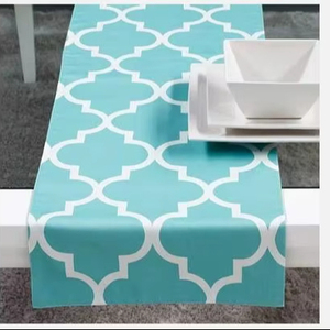 Juego de Caminos de Mesa Cuadrados de Algodón Hechos a Mano, Modernos y Sencillos, Personalizables, Lavables, Ecológicos, Resistentes al Polvo y al Agua, Decoración para Restaurantes - Product Image 1