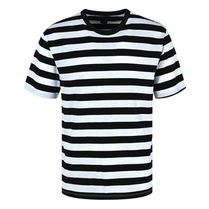 T-shirt Homme Oversize à Séchage Rapide Manches Courtes Col Rond avec Bord Contrastant Personnalisable Logo Décontracté Été - Product Image 1