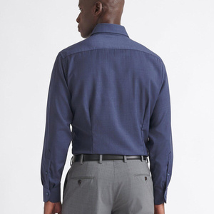 Camisa de vestir a cuadros transpirable para hombre, colección de tacto suave, camisa informal de verano a la moda para hombre, tela de secado rápido - Product Image 5