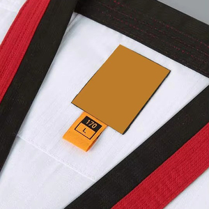 โรงงานผลิตชุดเทควันโดแบบกำหนดเอง (โพลีเอสเตอร์/ผ้าฝ้าย) แห้งเร็ว ระบายอากาศได้ดี ชุดศิลปะการต่อสู้แบบยูนิเซ็กซ์ บริการ OEM - Product Image 5