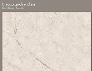 Carreaux de porcelaine sculptés 1200x1800, finition brillante de luxe, pour murs décoratifs d'hôtels, carreaux de décoration intérieure rustiques - Product Image 2