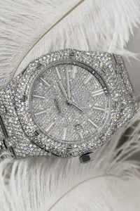 Bijoux noirs de l'océan A.P. Montre pour homme de luxe à mouvement à quartz, cadran en acier inoxydable, verre de la montre, mode, 3 BAR résistant à l'eau - Product Image 5