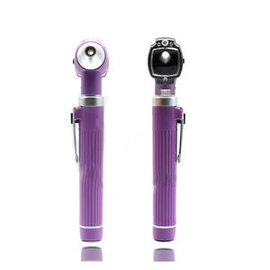 Otoscope à fibre optique LED, instrument médical d'examen des oreilles, instrument médical ORL, otoscope professionnel réutilisable, kit médical OEM CE ISO - Product Image 3