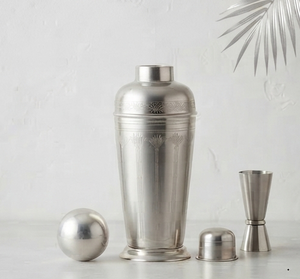 Coctelera de Metal Plateado de Estilo Contemporáneo para Martini, para Uso Doméstico, Directo de la India, Herramientas de Bar Modernas en Oferta - Product Image 5