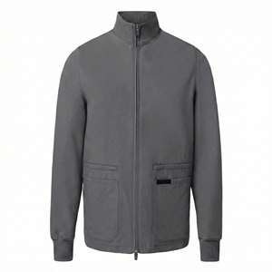 Blouses médicales à prix de gros, fermeture éclair intégrale, multi-poches, design personnalisé, logo sur mesure, uniformes pour médecins et infirmières - Product Image 2