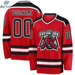 Wholesale Custom Ice Hockey Jersey Breathable Sublimated Hockey Shirt for Professional Teams and Clubs - Product Image 5