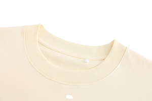 Recomendar camisetas de hombre de 270gsm, venta al por mayor, camiseta en blanco Unisex, camiseta pesada sólida de gran tamaño para hombres, algodón 2025 - Product Image 3