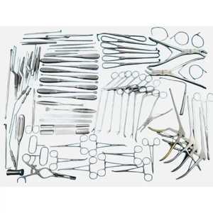 Ensemble complet d'instruments orthopédiques pour laminectomie vertébrale, réutilisable, manuel, en acier inoxydable allemand, 360 degrés - Product Image 3