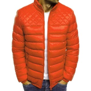 Nouveauté RNSHANGER Veste d'hiver pour homme, coupe ajustée, imperméable, coupe-vent, épaisse, style bomber, personnalisée - Product Image 1