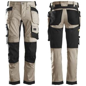 Reflective Safety <b>Work</b> <b>Trousers</b> with Multi-Pockets Customizable Logo Comfortable Breathable Cotton/Polyester - Product Image 6