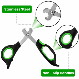 Coupe-ongles professionnel pour animaux de compagnie, ciseaux en acier inoxydable pour chiens et chats, fournisseur en gros - Product Image 5