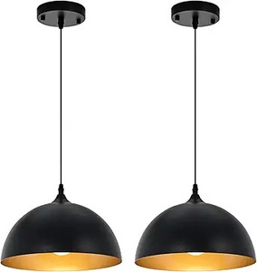 Lampe suspendue industrielle, luminaire de plafond en métal élégant pour îlot de cuisine, salle à manger, café, bar, restaurant, maison - Product Image 3