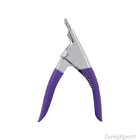 Coupe-ongles professionnel en acrylique, coupe-pointes d'ongles en acier inoxydable pour faux ongles, usage en salon et à domicile