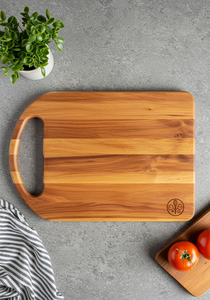 Planche à découper polyvalente en bois massif, surface de découpe durable, plateau de service de cuisine, accessoire, artisanat de qualité - Product Image 4