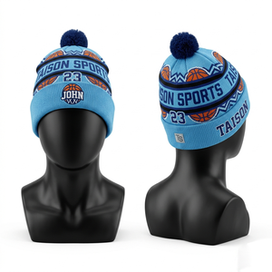 Gorro de Baloncesto Premium para Hombre, Tejido Acrílico de 320 GSM, Verde Bosque, Suave, Cálido, Elástico, con Logotipo Bordado Personalizado, Estilo Invernal - Product Image 4