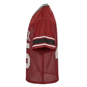 Venta al por mayor de camisetas de lacrosse personalizadas para hombre, de malla perforada, sublimadas, transpirables, de secado rápido, uniformes deportivos para equipos, proveedor de fábrica OEM - Product Image 4