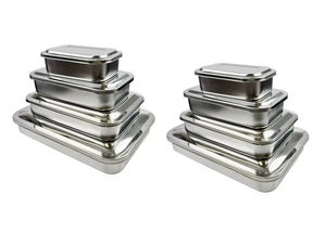 Caja de Instrumentos Quirúrgicos de Acero Inoxidable, Organizador de Herramientas con Certificación CE para un Almacenamiento Seguro y Duradero, para Profesionales Médicos y Quirúrgicos - Product Image 5