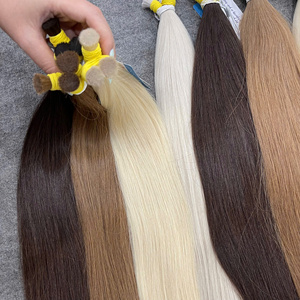 Cheveux humains vietnamiens 100% naturels, lisses, en vrac, plusieurs couleurs tendance en stock, fournisseur de cheveux de qualité supérieure en gros - Product Image 5