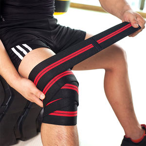 Bandes de compression élastiques pour le soutien des genoux, idéales pour le cross-training, la musculation, le fitness, la force athlétique, protection professionnelle à faible MOQ - Product Image 4