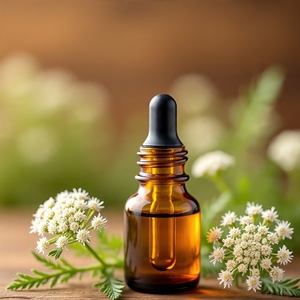 Aceite Esencial de Yarrow de Natures Natural India Oils, Certificado por GMP, 30 ml, Antiinflamatorio, Antienvejecimiento, Hidratante, Antiarrugas, OEM/ODM - Product Image 3