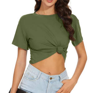 Débardeur court extensible à carreaux pour femme, doux, respirant, anti-UV, écologique, décontracté, séchage rapide, personnalisable - Product Image 3