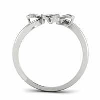 Cincin Tunangan Berlian Emas Elegan Terlaris Minimalis 14K untuk Pemakaian Sehari-hari dengan Harga Terbaik
