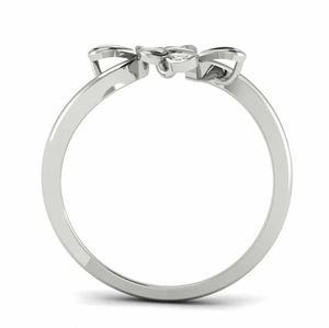 Anillo de Compromiso de Diamantes en Oro Elegante y Minimalista, el Más Vendido, Anillo de Diamantes en Oro de 14K para Uso Diario al Mejor Precio - Product Image 2