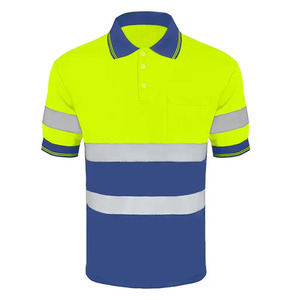 Camiseta Polo de Patrulla en Bicicleta 2026 con Bolsillo con Cremallera y Franjas Reflectantes, con Insignia y Parche de Seguridad Reflectantes Personalizados - Product Image 1