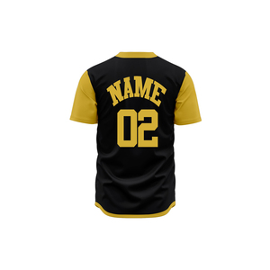 Latest 2026 Men's Button Down Full Sublimation Custom <b>Baseball</b> Jersey - Product Image 2